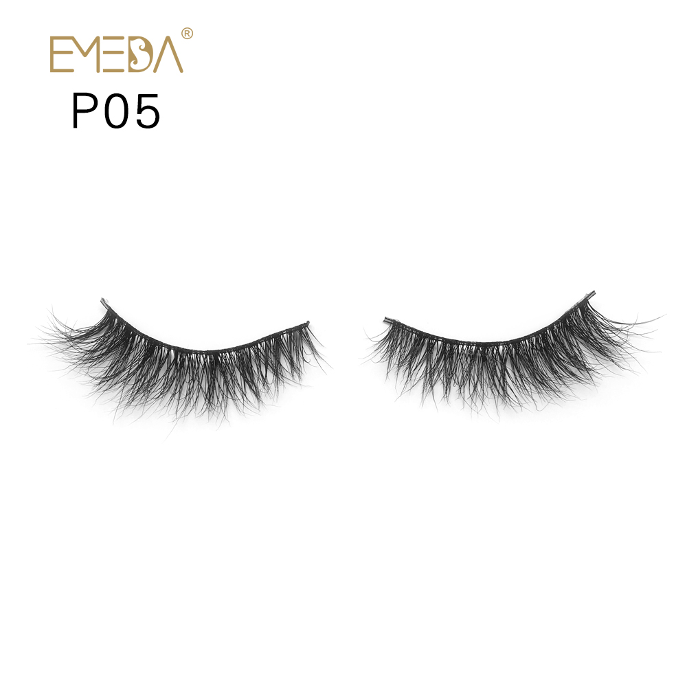 Custom own brand mink fur lashes YP64